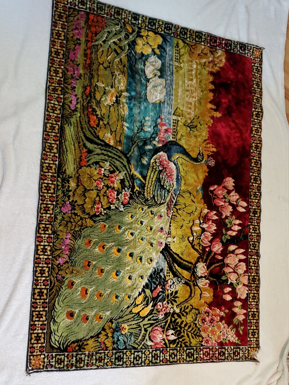 Vintage | Peacock Wall Hanging Tapestry